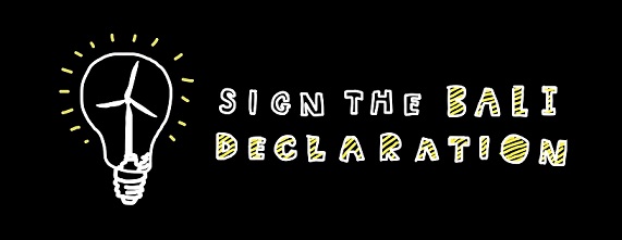 Sign the Bali Declaration